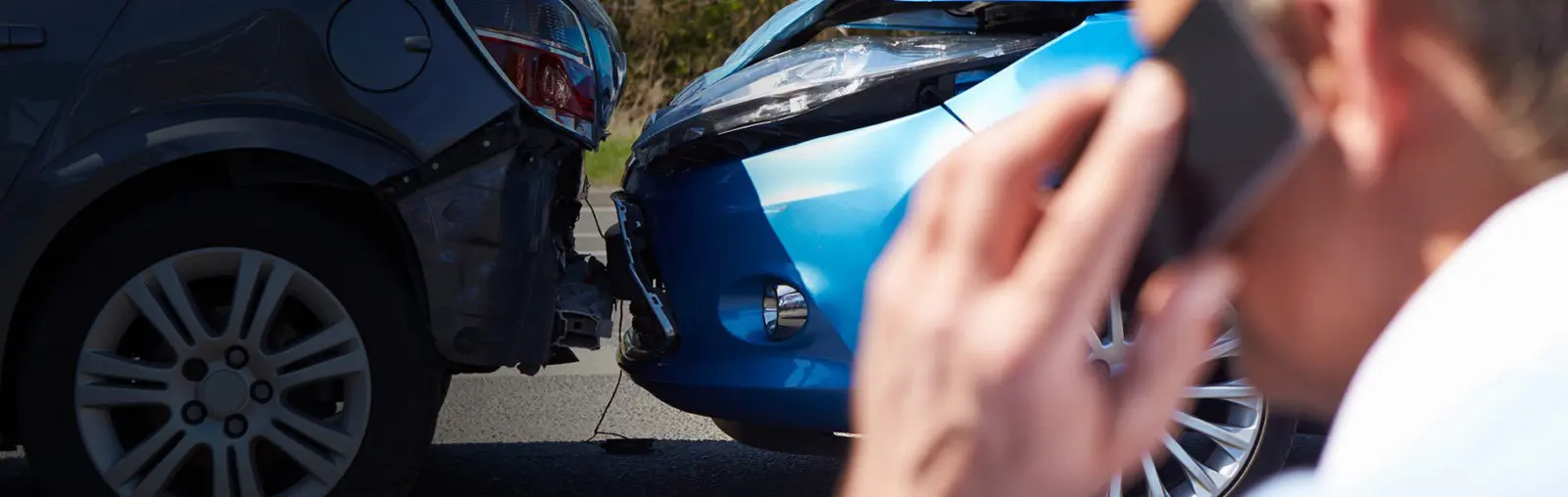 rear end car crash